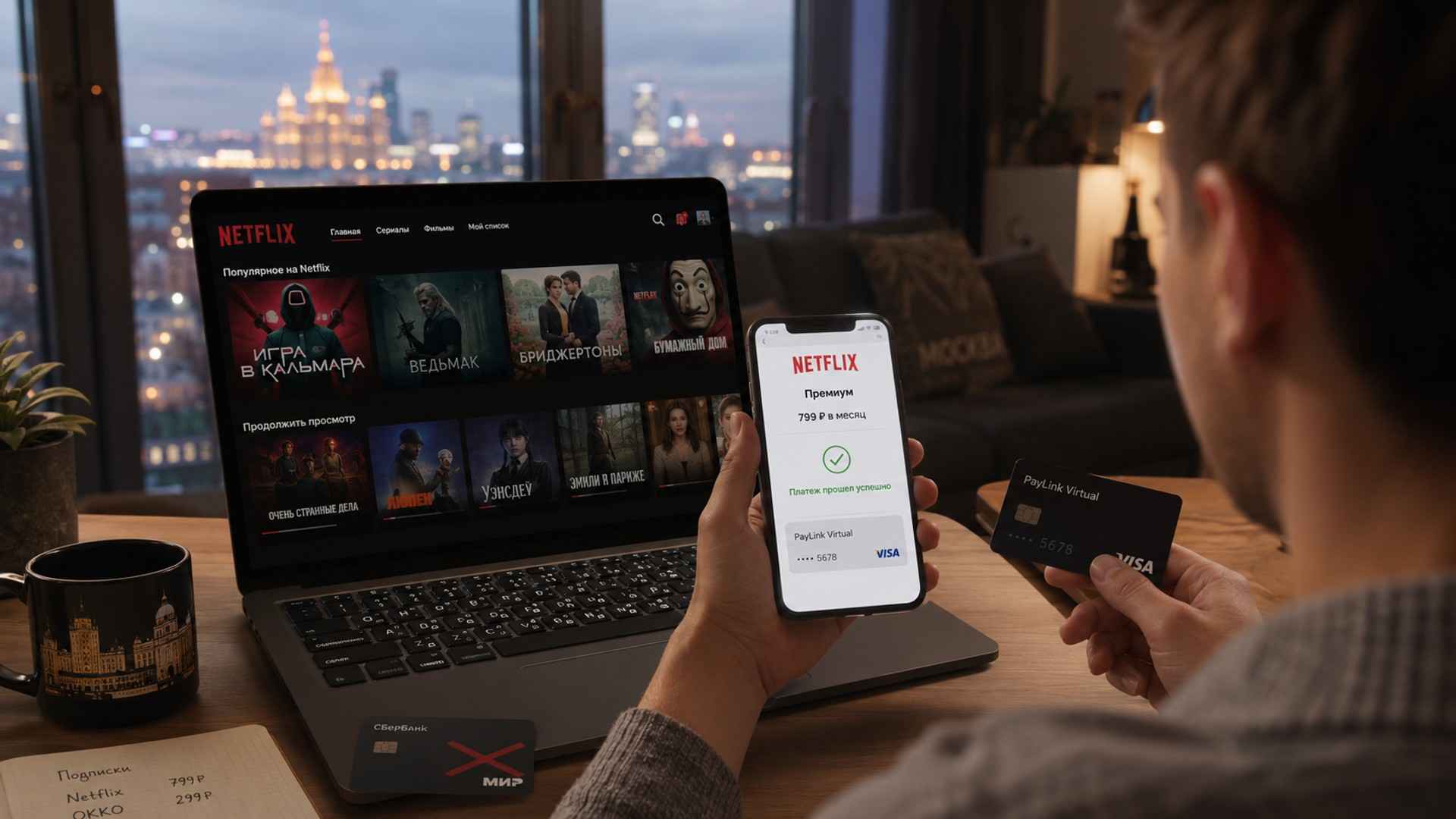 Как оплатить Netflix из России в 2026 году