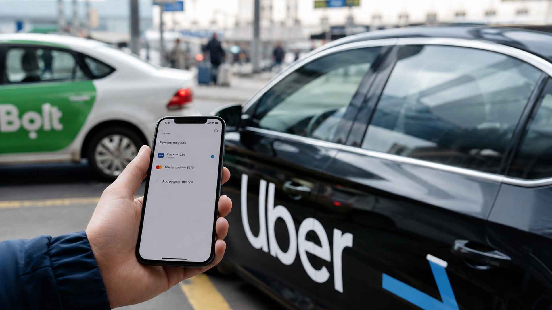 Как оплатить Uber и Bolt за границей: такси на иностранную карту