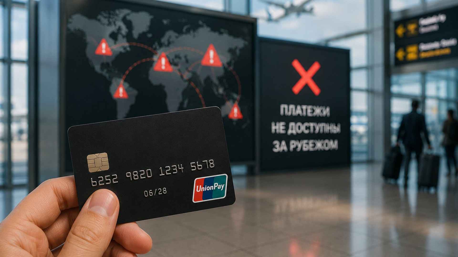 UnionPay-карты российских банков рискуют не работать за рубежом
