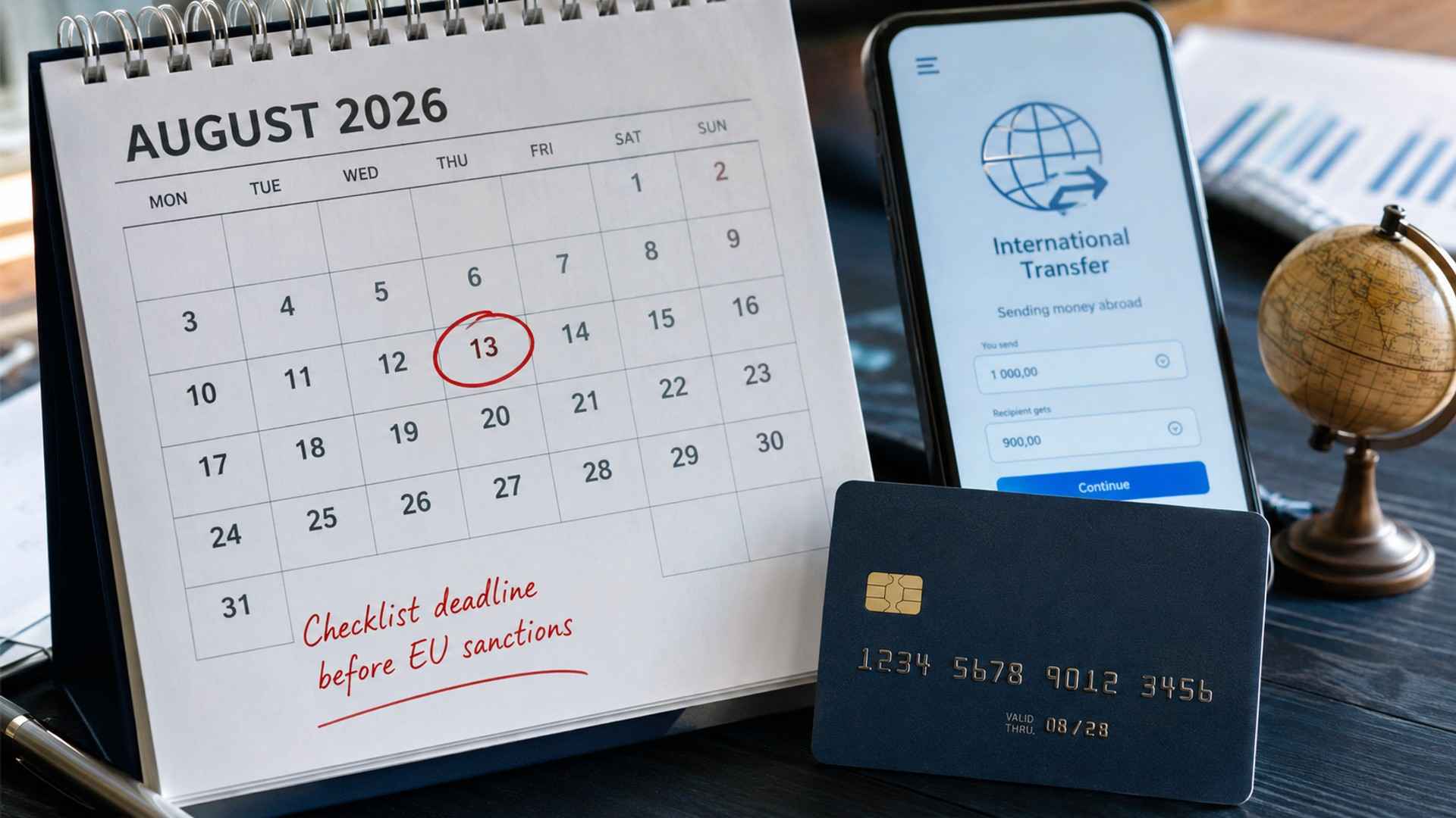 Что успеть сделать до 13 августа 2026: чек-лист по санкциям ЕС