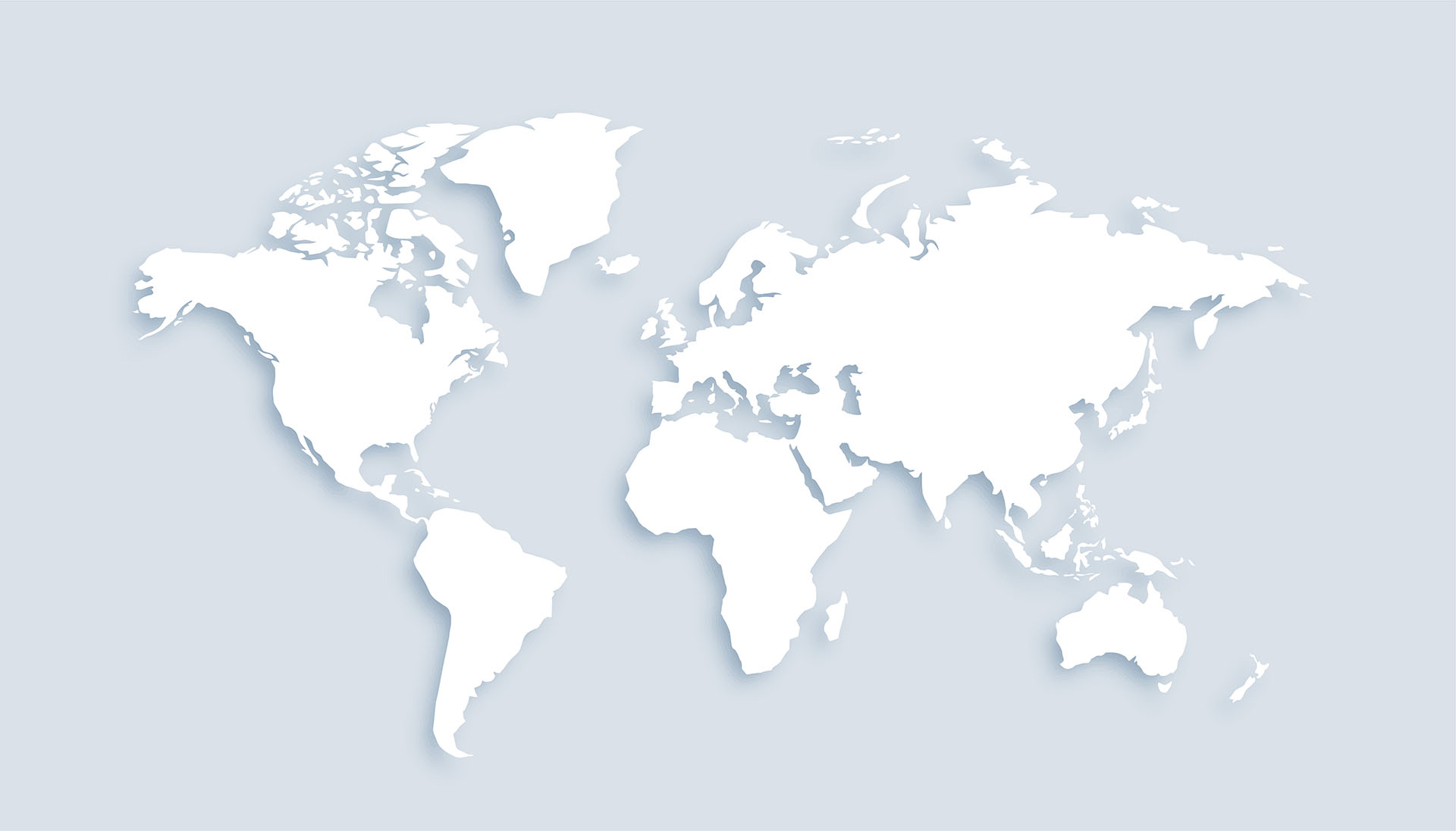 Карта мира для SWIFT переводов